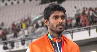 Asian Games Athletics: Johnson runs to a gold medal in the 1500m