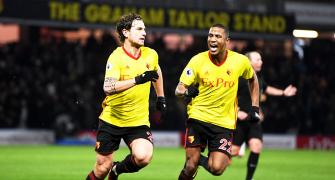 EPL PHOTOS: Watford late show sinks 10-man Chelsea