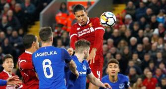 Van Dijk heads derby winner on Liverpool debut