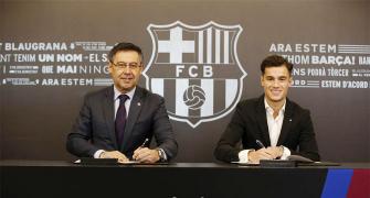 Football Briefs: Barcelona's Coutinho ruled out for three weeks