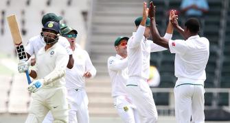 3rd Test: India's batsmen crumble as SA pacers dominate Day 1