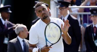 Kyrgios serves notice of intent at Wimbledon