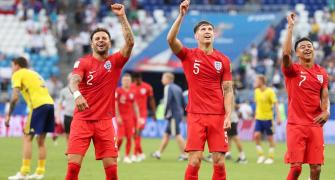 WC Photos: England move into semis after 2-0 win over Sweden