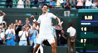 Wimbledon: Nishikori beats out-of-sorts Kyrgios to reach last 16