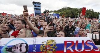 Glory in defeat: Fans hail Russia World Cup team