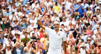 Wimbledon PIX: Federer, Serena roll into quarters; Pliskova knocked out