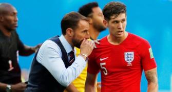Southgate singles out Stones for praise, defends Kane