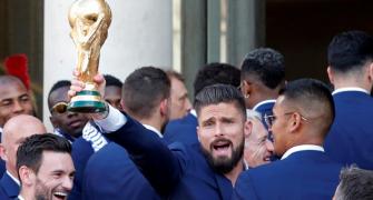 France's Giroud savours World Cup glory despite criticism