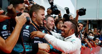 PIX: Hamilton retakes F1 lead with 'miracle' victory at German GP