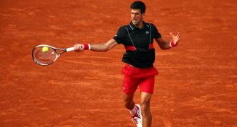 Djokovic unhappy with courts at French Open