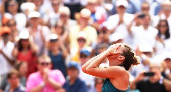 PHOTOS: Emotional Halep finally realises Major dream