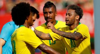 WC warm-up: Neymar goal caps impressive Brazil win over feisty Austria