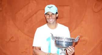 Rampant Nadal now three Grand Slams short of Federer