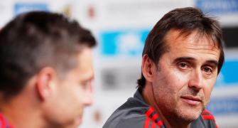 Spain sack coach Lopetegui on eve of World Cup