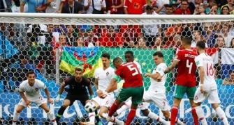 Ponderous Portugal spared embarrassment by Morocco's profligacy