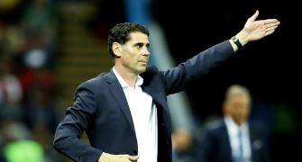 Questioned over tactics, Hierro says 'I'm the coach, get used to it!'