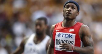 Sports Shorts: Rodgers speeds to year's fastest 100 metres