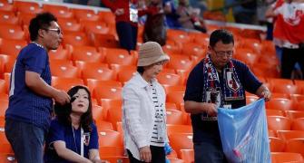 FIFA World Cup: 'Battle of the Cleaners' ends in draw
