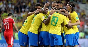 WC PIX: Brazil outclass Serbia to set up Mexico clash