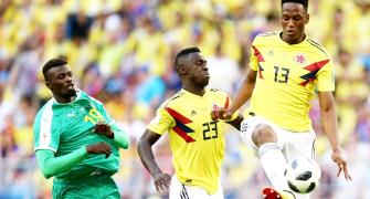 World Cup PIX: Colombia through as Senegal suffer yellow card heartache