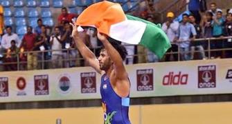 Asian Wrestling C'ships: Bajrang, Vinod win bronze