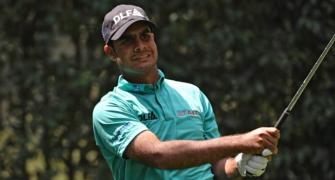 Sharma upstages big names to take halfway lead in Mexico