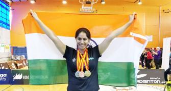 India's Manasi Joshi wins 3 medals at Para Badminton International