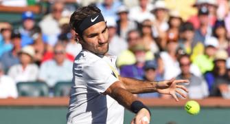 Indian Wells PHOTOS: Federer fends off Chardy; Halep in semis