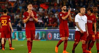 Roma president slams referee after Champions League defeat