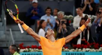 Madrid Open: Nadal breaks McEnroe's record; Sharapova out