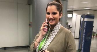 SPOTTED! Sania Mirza is back from Dubai