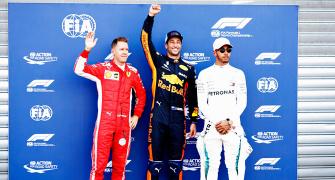 F1: Ricciardo takes Monaco pole with track record lap