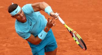 French Open PIX: Nadal downs Bolelli; Muguruza, Sharapova advance