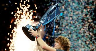 PIX: Zverev youngest ATP Tour Finals champion