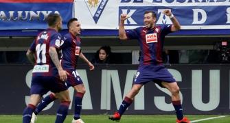 La Liga: Minnows Eibar humiliate Real Madrid