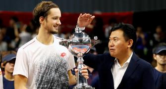 Tennis round-up; Medvedev shocks Nishikori to win Japan Open