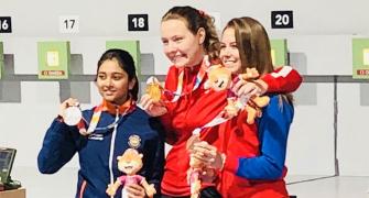 Youth Olympics: Shooter Mehuli settles for silver in 10m air rifle