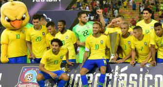 PHOTOS: Brazil down Argentina; Belgium held by Netherlands