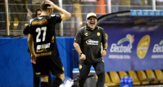 Maradona off to a winning start in Mexico