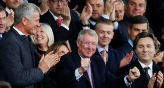 PHOTOS: Ferguson returns to Old Trafford post brain surgery