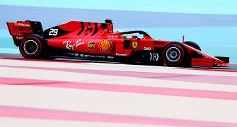 PIX: Mick Schumacher tests with Ferrari in Bahrain