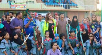 Pak actress working on reviving Pakistan hockey