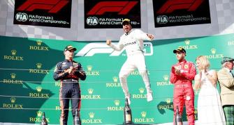 Hamilton wins in Hungary after hunting down Verstappen