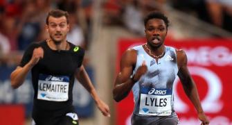 Lyles runs year's second fastest 200m in Paris