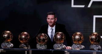 PICS: Messi wins record sixth Ballon d'Or