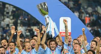 Soccer PIX: Lazio beat Juve to win Italian Supercup