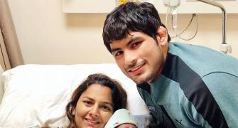 Wrestler Geeta Phogat blessed with baby boy