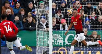EPL: Manchester United beat Leicester on Rashford's day