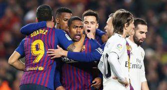 King's Cup: Malcom rescues draw for Barcelona in Clasico