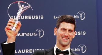 Laureus awards PHOTOS: Top honours for Djokovic, gymnast Biles